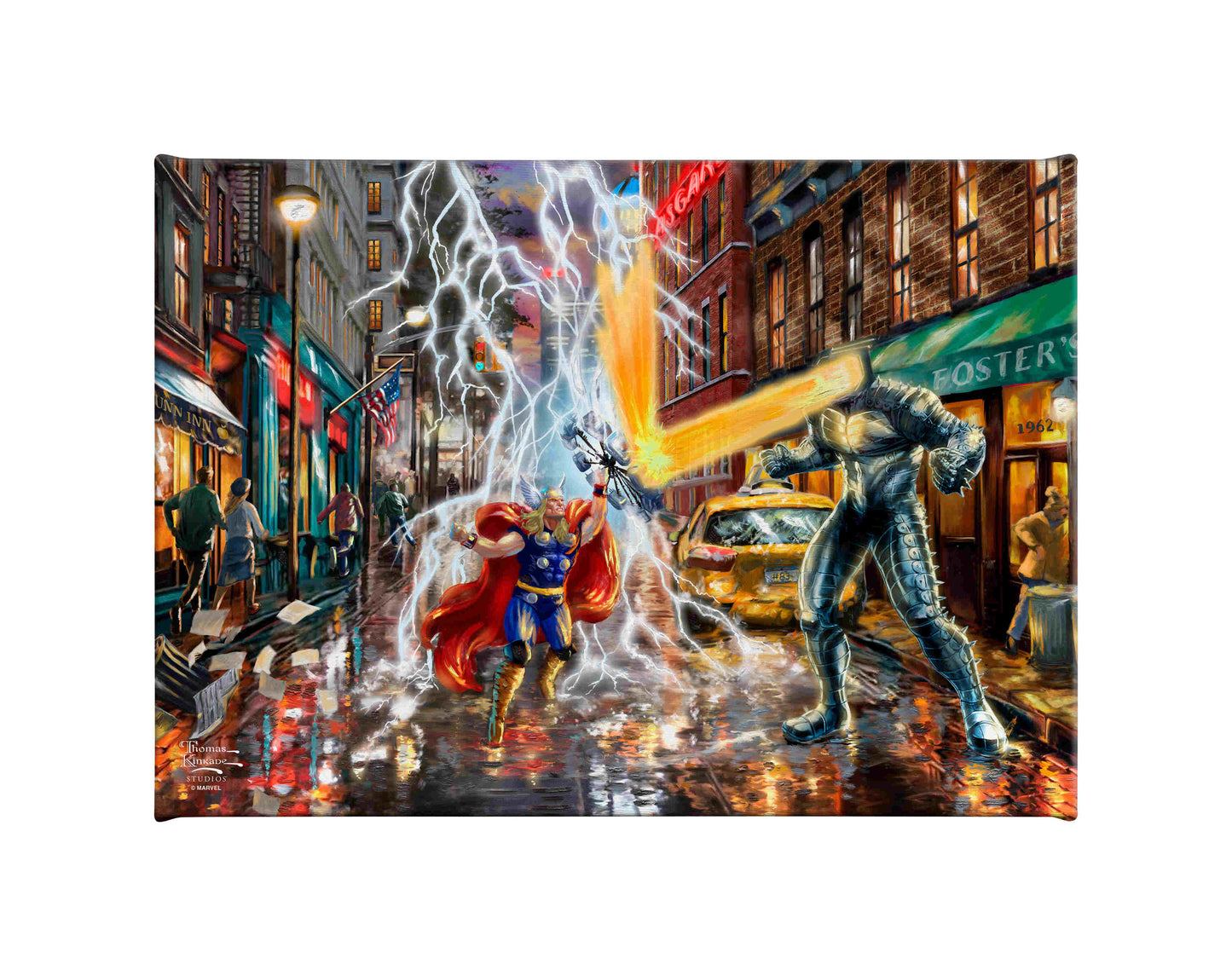 Thor - 10" x 14" Gallery Wrapped Canvas