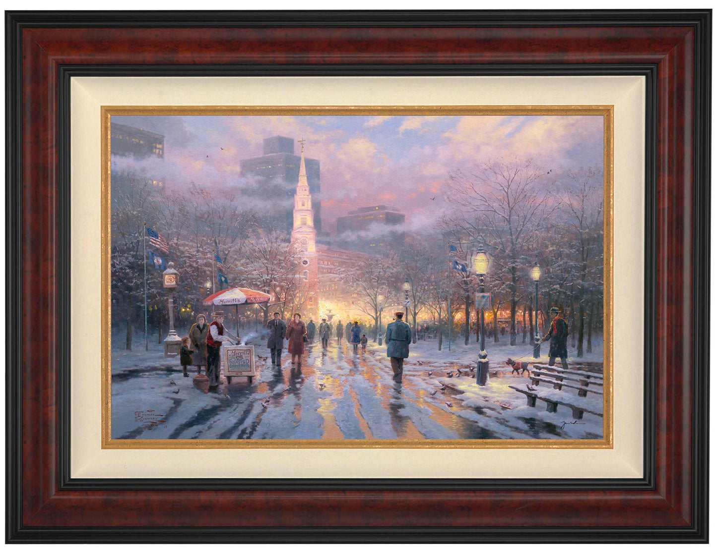 Boston Celebration - Framed Limited Edition Canvas (PP - Publisher Proof) - 26" x 30"