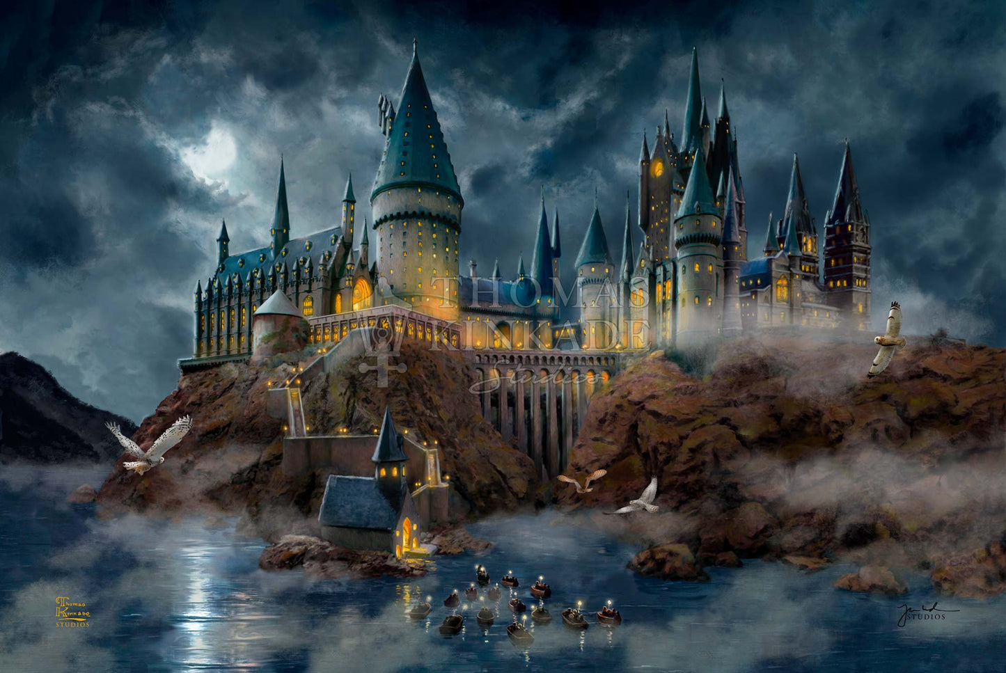 Harry Potter™ Hogwarts™ Castle - Limited Edition Canvas (PP - Publisher Proof) - 28" x 37"