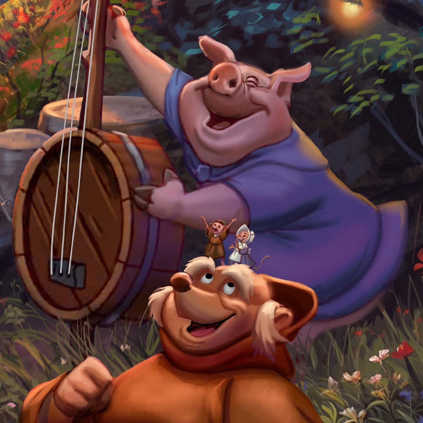 Disney Robin Hood - Limited Edition Canvas (PP - Publisher Proof) - 28" x 37"