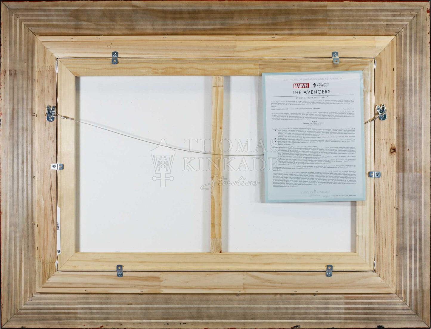 The Avengers - Framed Limited Edition Canvas (SN - Standard Numbered) - 27.5" x 36.5"