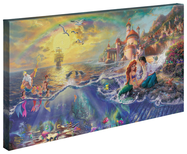 The Little Mermaid - 16" x 31" Gallery Wrapped Canvas