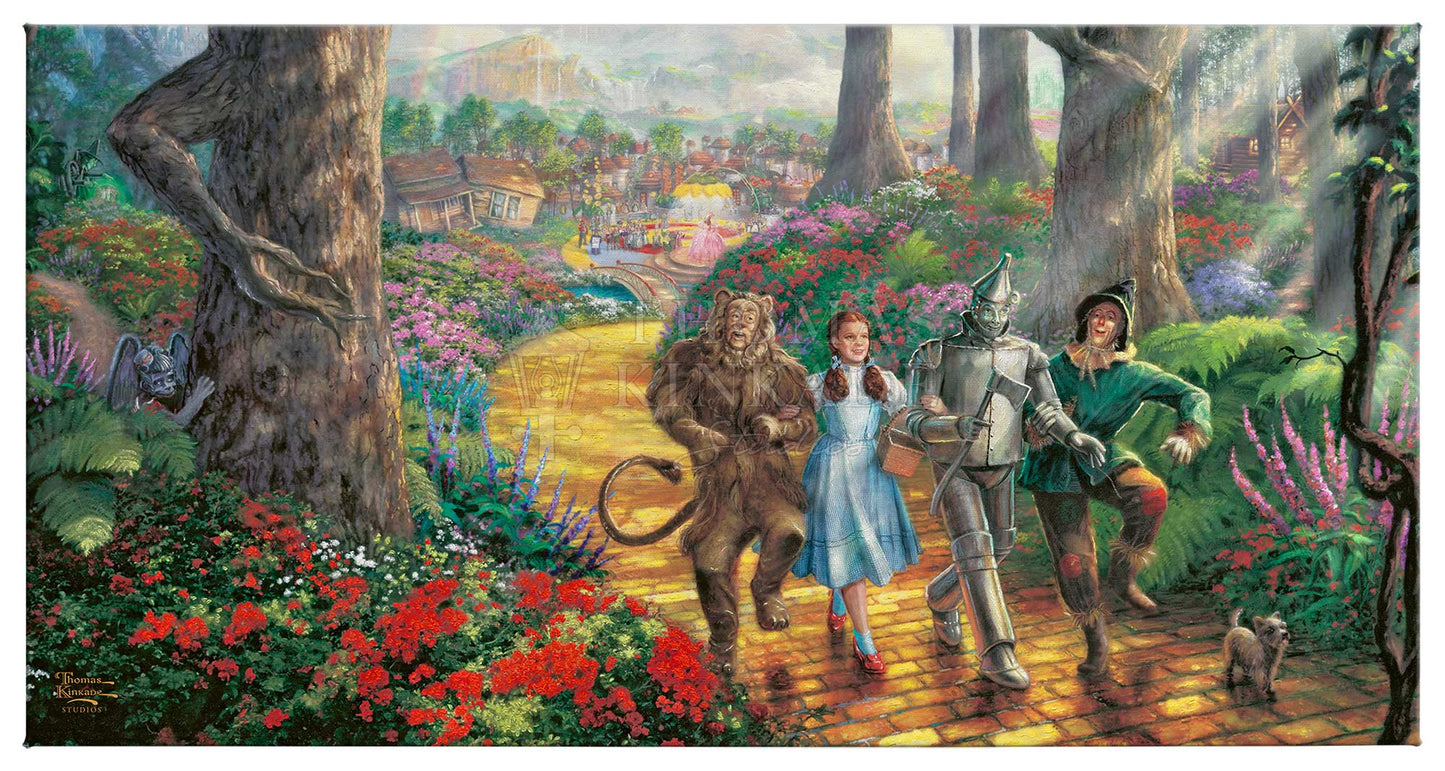 Follow The YELLOW BRICK ROAD® - 16" x 31" Gallery Wrapped Canvas