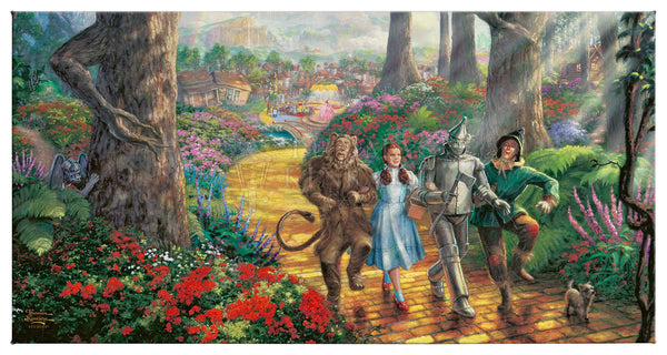 Follow The YELLOW BRICK ROAD® - 16" x 31" Gallery Wrapped Canvas