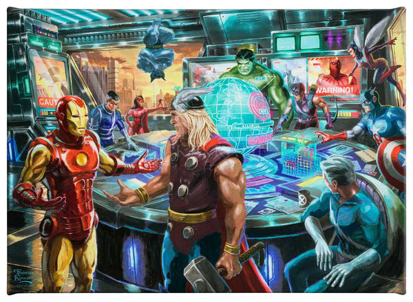 The Avengers - 10" x 14" Gallery Wrapped Canvas