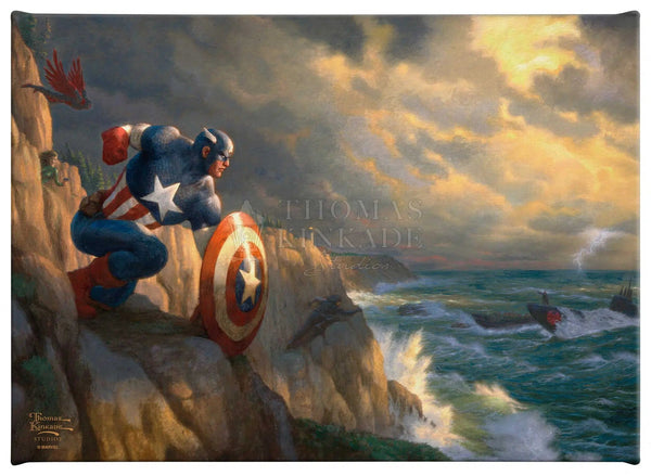 Captain America - Sentinel of Liberty - 10" x 14" Gallery Wrapped Canvas