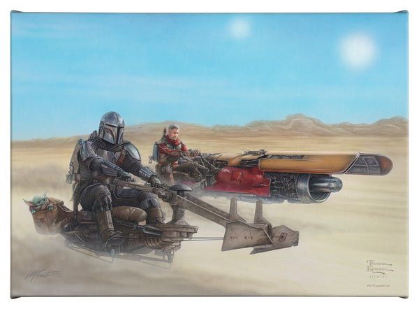 The Mandalorian™ - The Marshal - 10" x 14" Gallery Wrapped Canvas