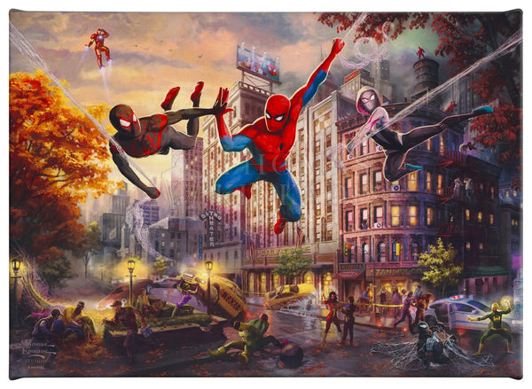 Spider-Man and Friends: The Ultimate Alliance - 10" x 14" Gallery Wrapped Canvas