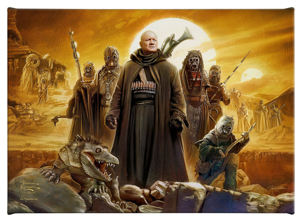 The Book of Boba Fett™ - Tusken Raiders™ - 10" x 14" Gallery Wrapped Canvas