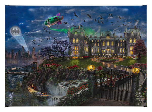 Wayne Manor 10" x 14" Gallery Wrapped Canvas