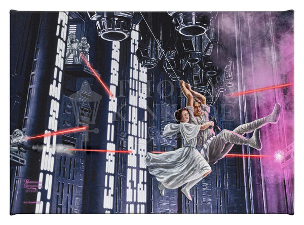 On the Run - 10" x 14" Gallery Wrapped Canvas