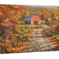 Late Afternoon on the Farm - 16" x 31" Gallery Wrapped Canvas