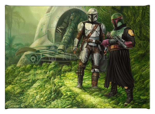 The Mandalorian™ - Brothers in Arms - 10" x 14" Gallery Wrapped Canvas