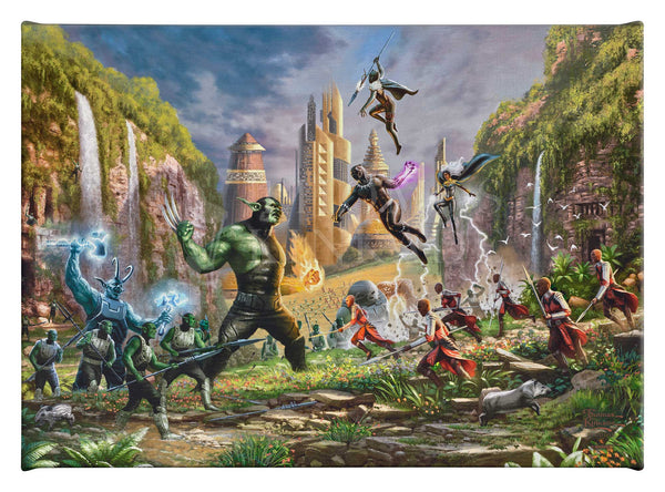 Battle for Wakanda - 10" x 14" Gallery Wrapped Canvas