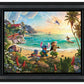 Disney Lilo and Stitch - 19.5" x 23.5" Disney Vignette (Satin Black Frame)