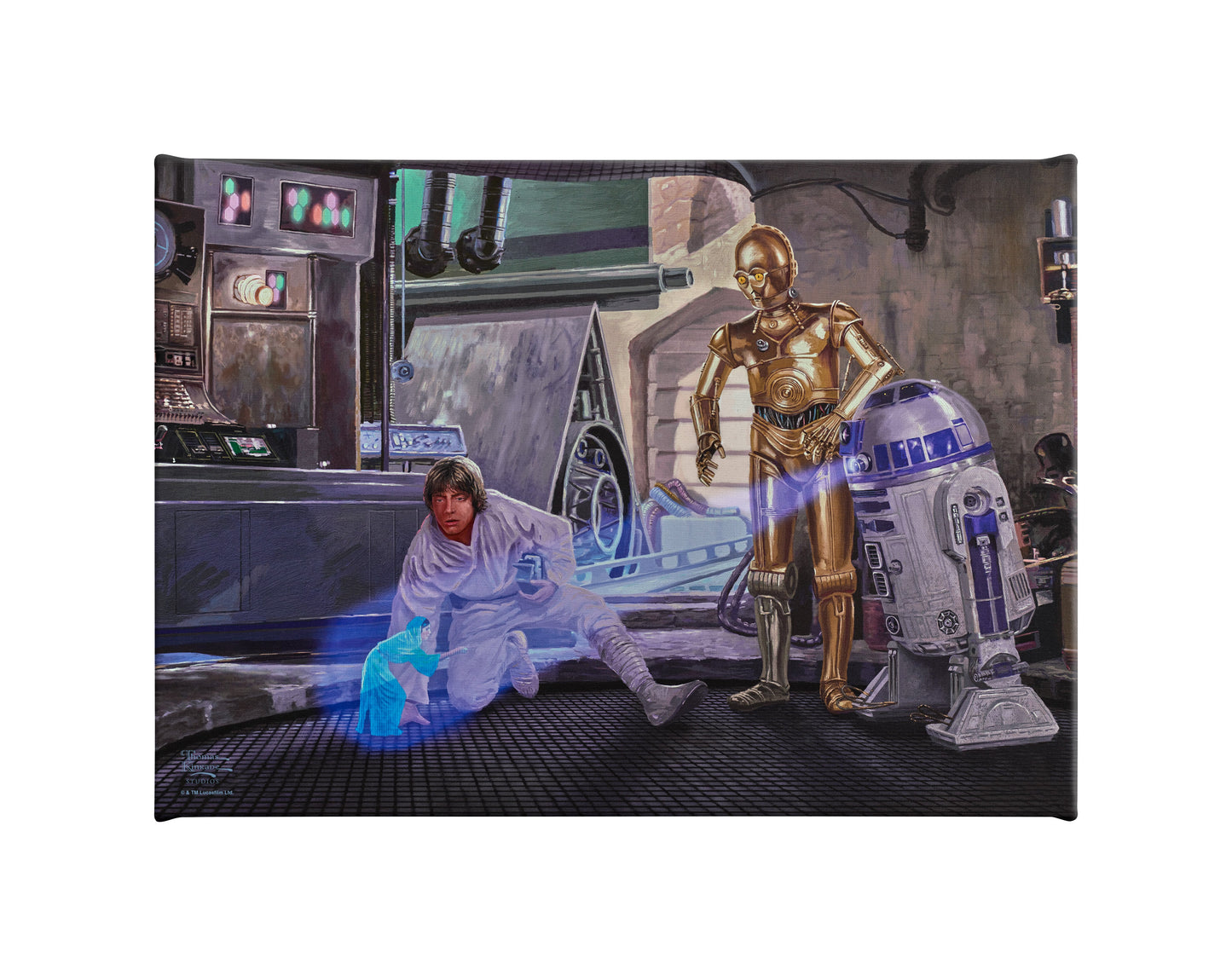 You're My Only Hope - 10" x 14" Gallery Wrapped Canvas