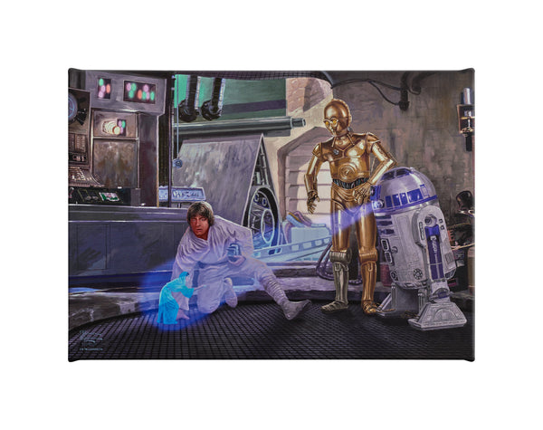 You're My Only Hope - 10" x 14" Gallery Wrapped Canvas