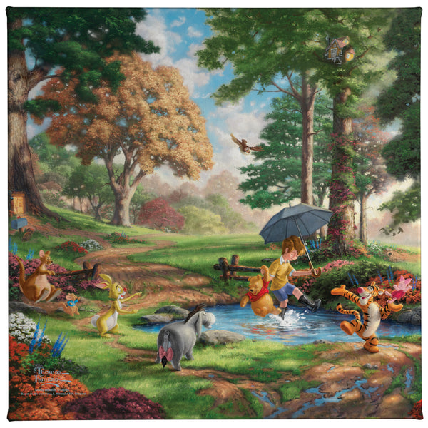 Disney Winnie the Pooh I - 14" x 14" Gallery Wrapped Canvas