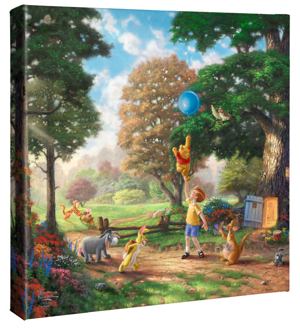 Disney Winnie the Pooh II - 14" x 14 " Gallery Wrapped Canvas