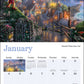 Disney Dreams Collection by Thomas Kinkade Studios 2026 Wall Calendar
