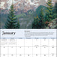 Thomas Kinkade Travels 2026 Deluxe Wall Calendar