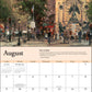 Thomas Kinkade Travels 2026 Deluxe Wall Calendar