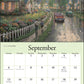 Thomas Kinkade Gardens of Grace 2026 Wall Calendar with Scripture