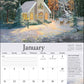 Thomas Kinkade Special Collector's Edition 2026 Deluxe Wall Calendar with Print