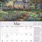 Thomas Kinkade Special Collector's Edition 2026 Deluxe Wall Calendar with Print