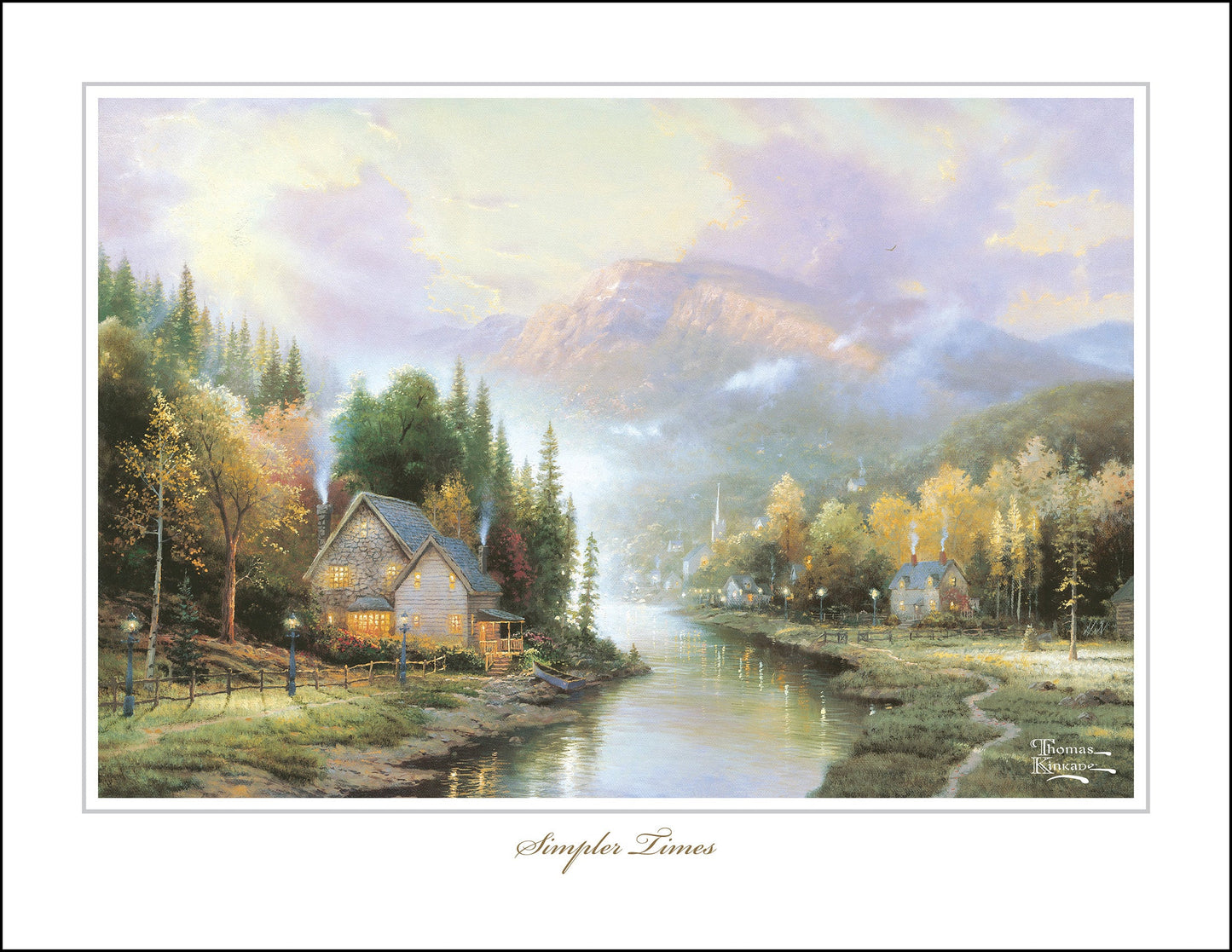 Thomas Kinkade Collector's Scripture Edition 2026 Deluxe Wall Calendar + Print