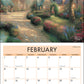 Thomas Kinkade Studios 2026 Deluxe Wall Calendar