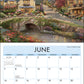 Thomas Kinkade Studios 2026 Deluxe Wall Calendar