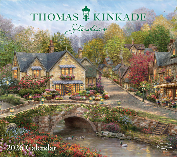 Thomas Kinkade Studios 2026 Deluxe Wall Calendar