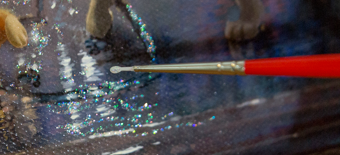 Disney Mickey and Minnie Candy Cane Express - Framed Limited Edition Canvas (JE - Jewel Edition) - 34" x 46"