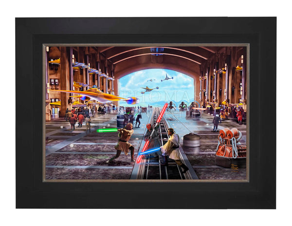 Liberation of Naboo - Framed Limited Edition Canvas (SN - Standard Number) - 27.5" x 36.5"