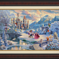Disney Beauty and the Beast Winter Enchantment - Limited Edition Canvas (EE - Estate Edition) - 28" x 37"