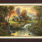 Mountain Retreat - Framed Limited Edition Canvas (SN - Standard Numbered) - 38.5" x 52.5"
