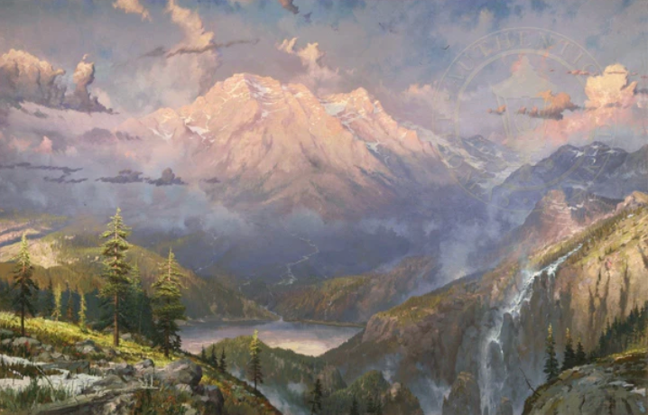 Twilight Vista - Framed Limited Edition Canvas (SN - Standard Numbered) - 34.5" x 46.5"