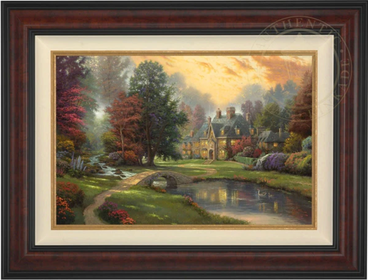 Lakeside Manor - Framed Limited Edition Canvas (SN - Standard Numbered) - 34.5" x 46.5"