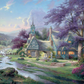 Clocktower Cottage - Framed Limited Edition Canvas (SN - Standard Numbered) - 34.5" x 46.5"