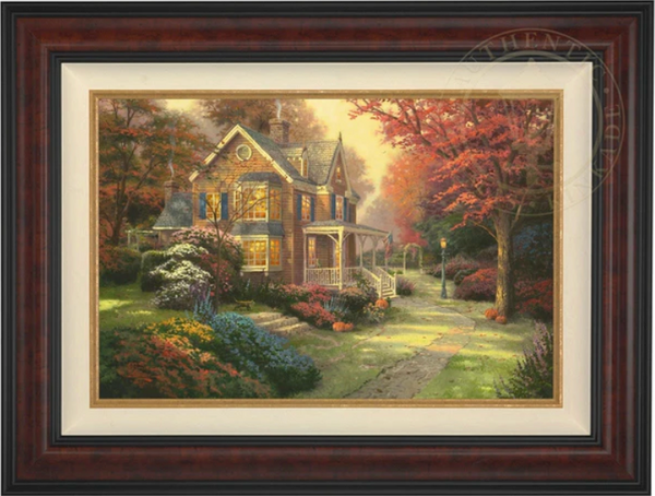 Victorian Autumn - Framed Limited Edition Canvas (SN - Standard Numbered) - 34.5" x 46.5"