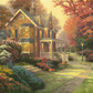 Victorian Autumn - Framed Limited Edition Canvas (SN - Standard Numbered) - 34.5" x 46.5"