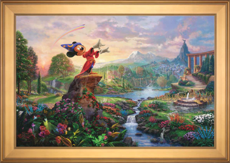 Disney Fantasia - Limited Edition Canvas (SN - Standard Number) - 34.5" x 46.5"
