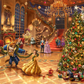 Disney Beauty and the Beast Christmas Celebration - Limited Edition Canvas (PP - Publisher Proof) - 28" x 37"