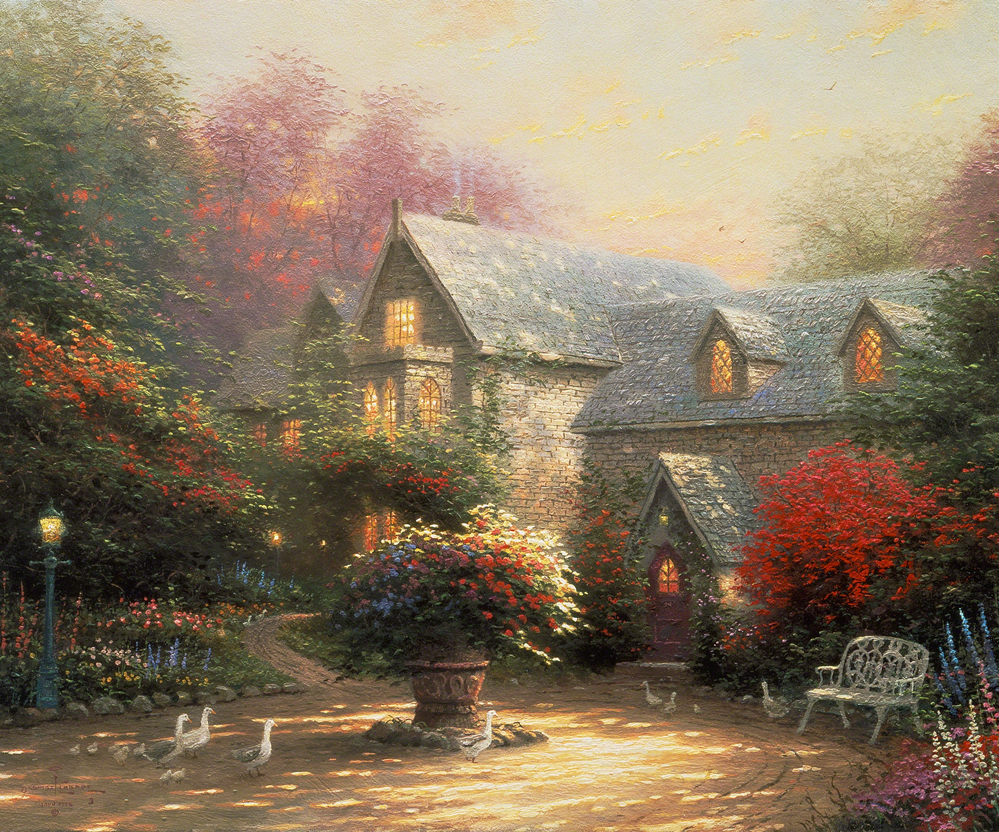 The Blessings of Spring - Framed Limited Edition Canvas (PP - Publisher Proof) - 26" x 30"