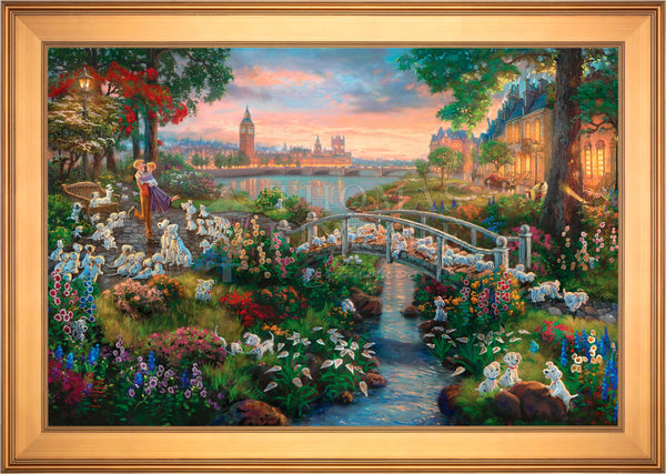 Disney 101 Dalmatians - Limited Edition Canvas (SN - Standard Number) - 34.5" x 46.5"