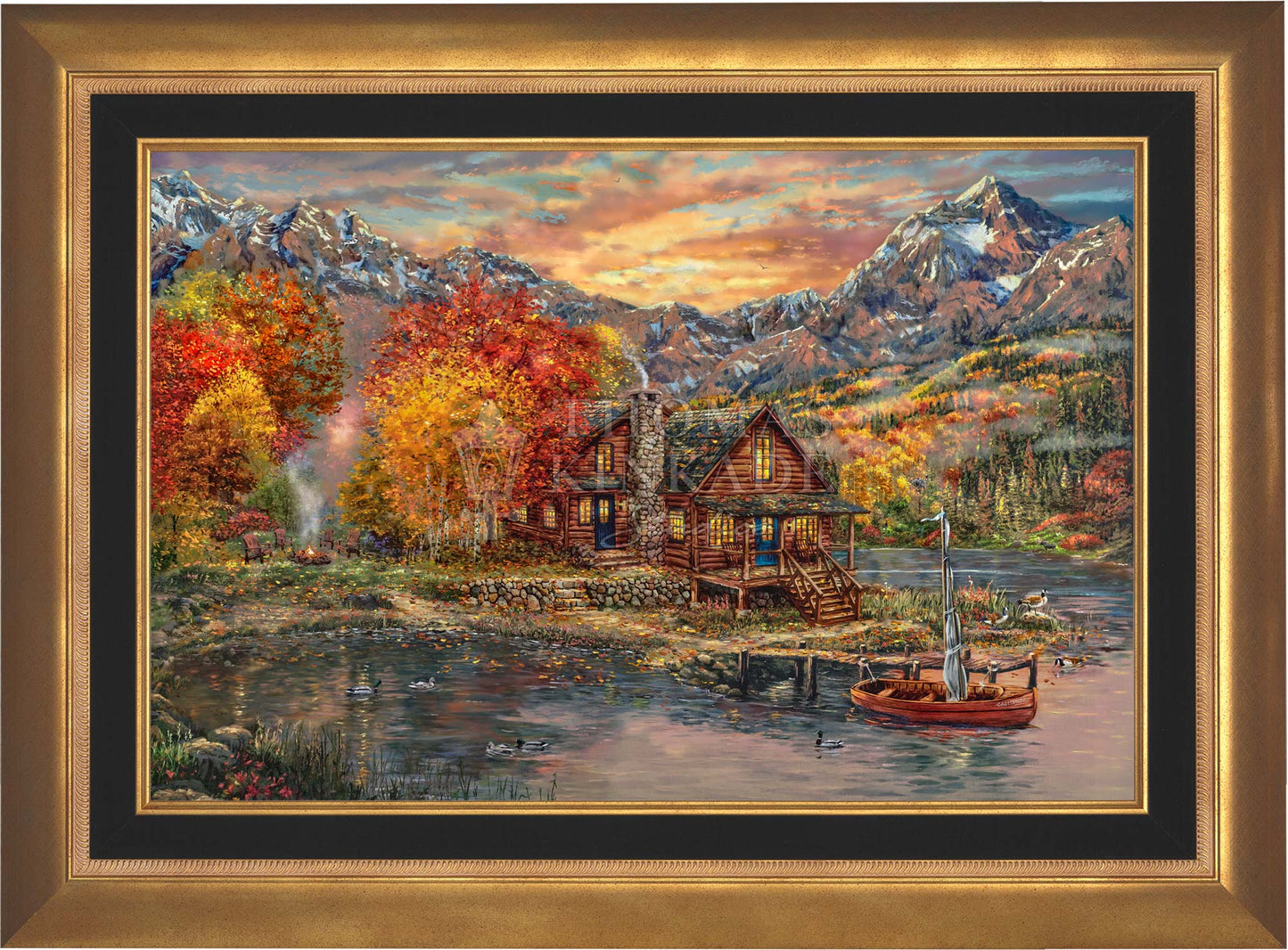 A Perfect Fall Day - Limited Edition Canvas (PP - Publisher's Proof) - 28" x 37"