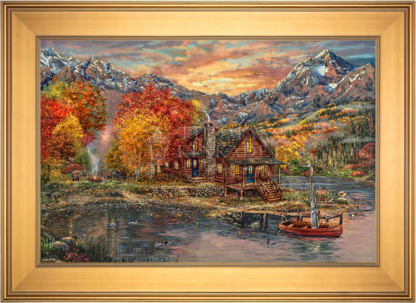 A Perfect Fall Day - Limited Edition Canvas (PP - Publisher's Proof) - 28" x 37"