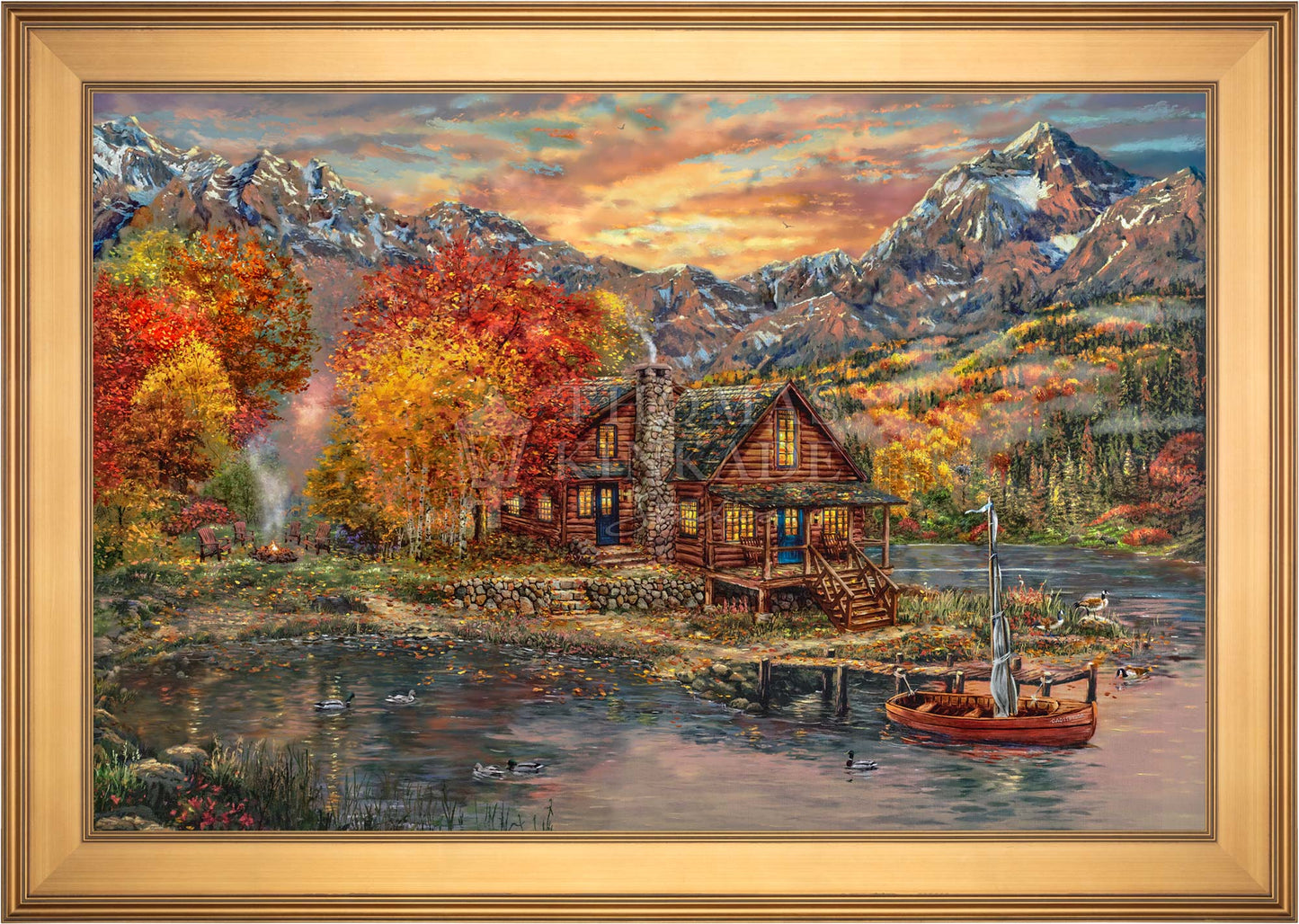 A Perfect Fall Day - Limited Edition Canvas (PP - Publisher's Proof) - 28" x 37"