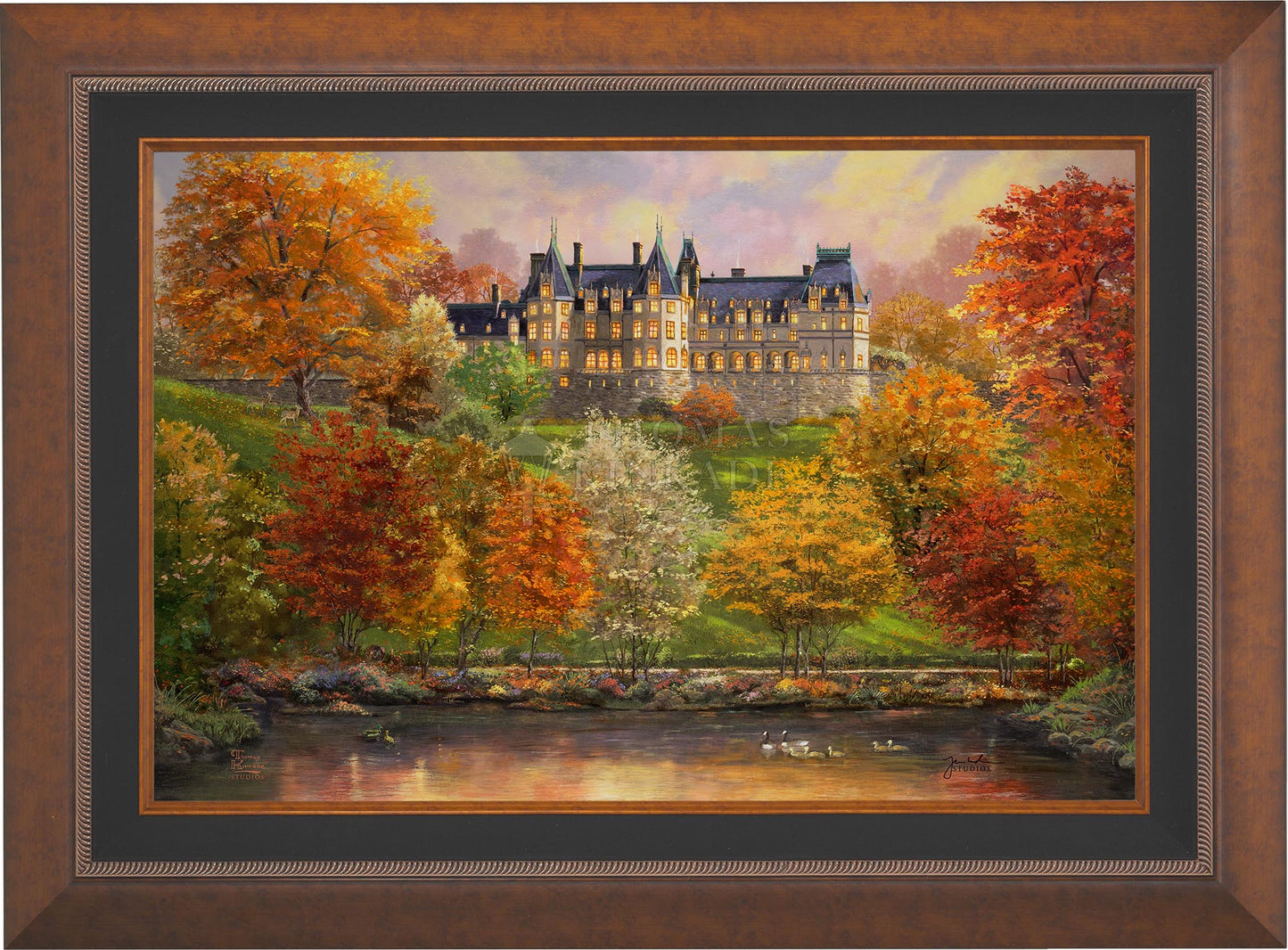Biltmore in the Fall - Limited Edition Canvas (PP - Publisher's Proof) - 28" x 37"